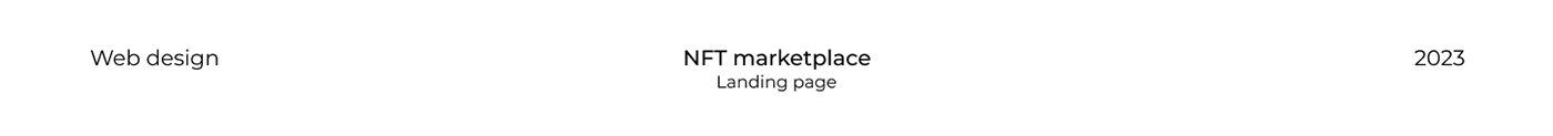 Figma landing page Marketplace nft UI uiux user interface ux Website