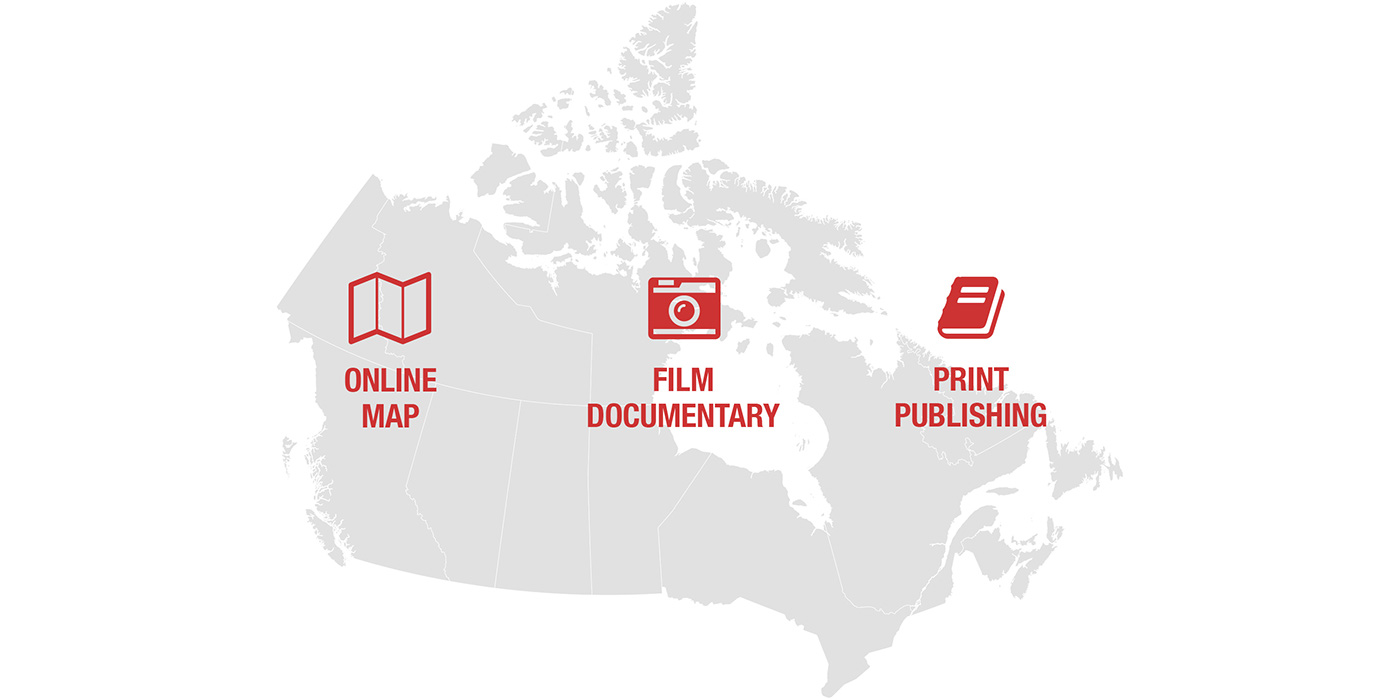 branding  graphic design  photojournalism  Web Design  design Canada Canada 150 online Photography 