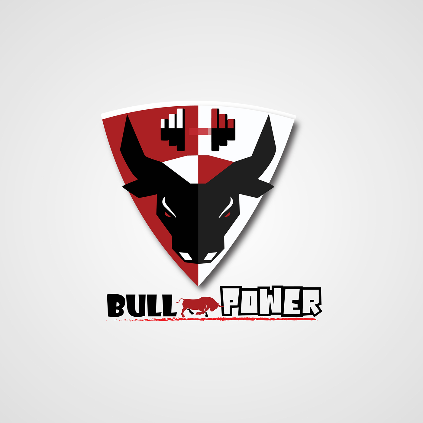 jeevan dev bull power Gym Logo Design MJ Ankur john doe