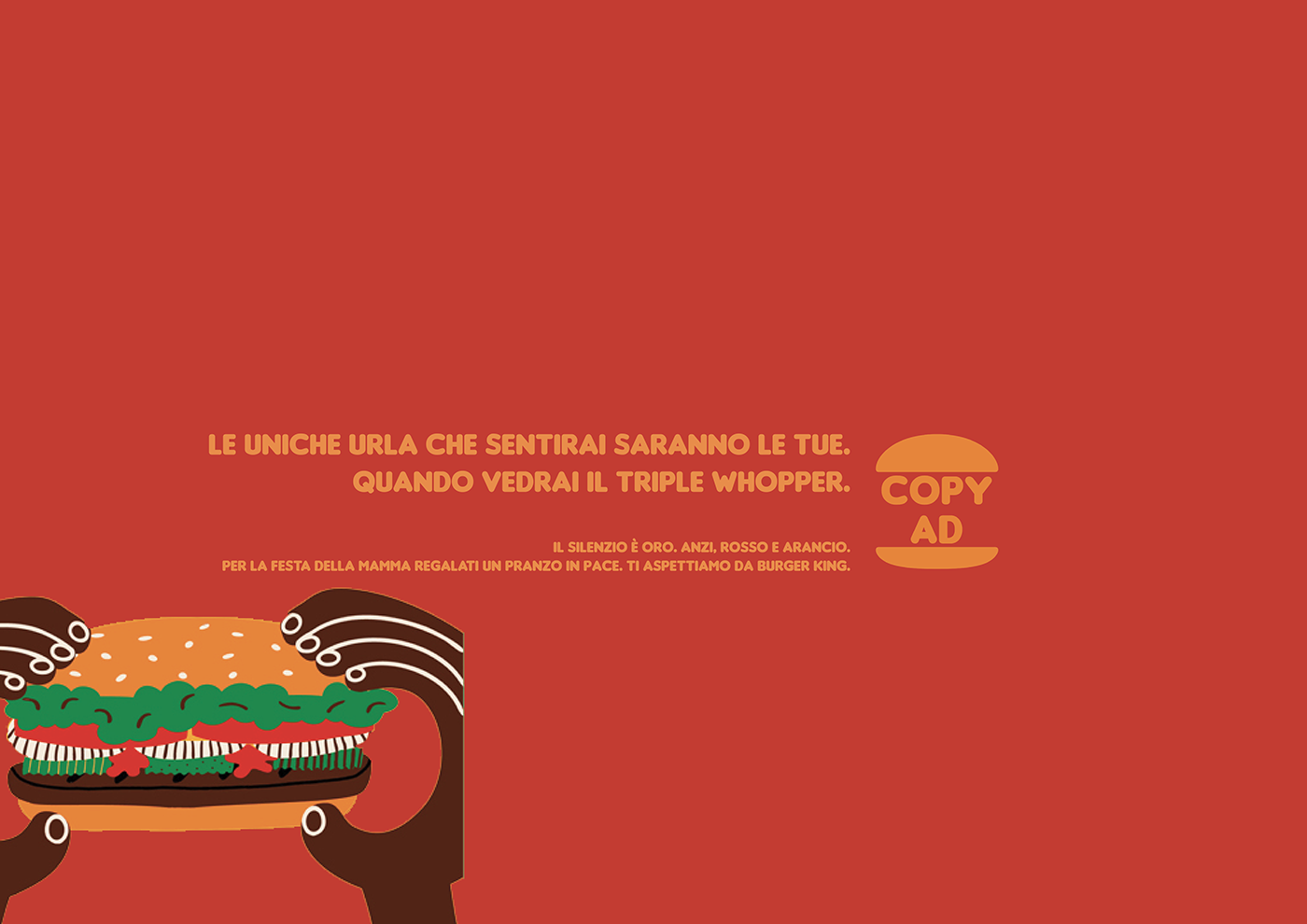 activation Burger King campagna integrata copy ad Film  