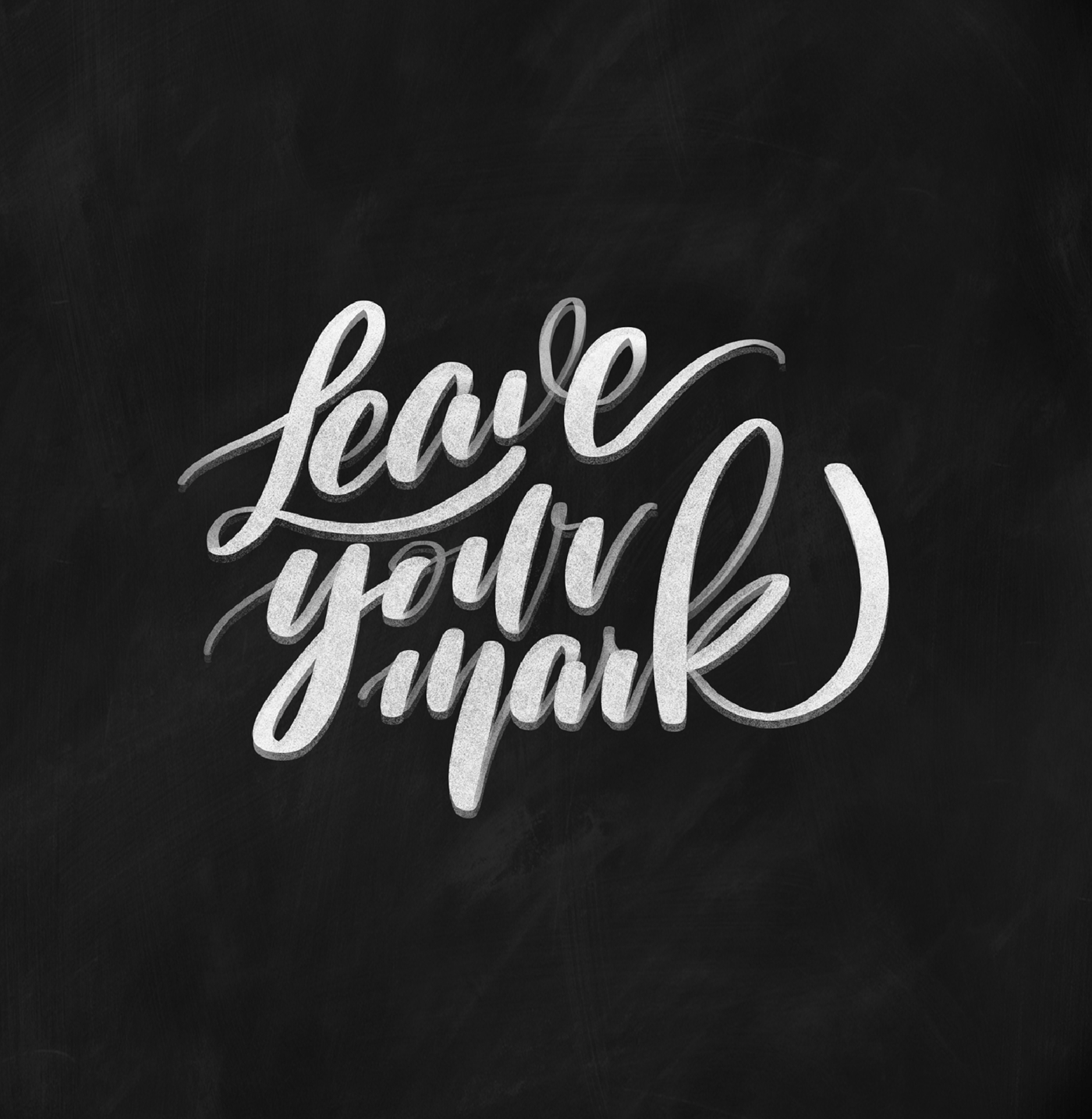 black and white Calligraphy   Handlettering ILLUSTRATION  lettering Procreate type typographic typography  