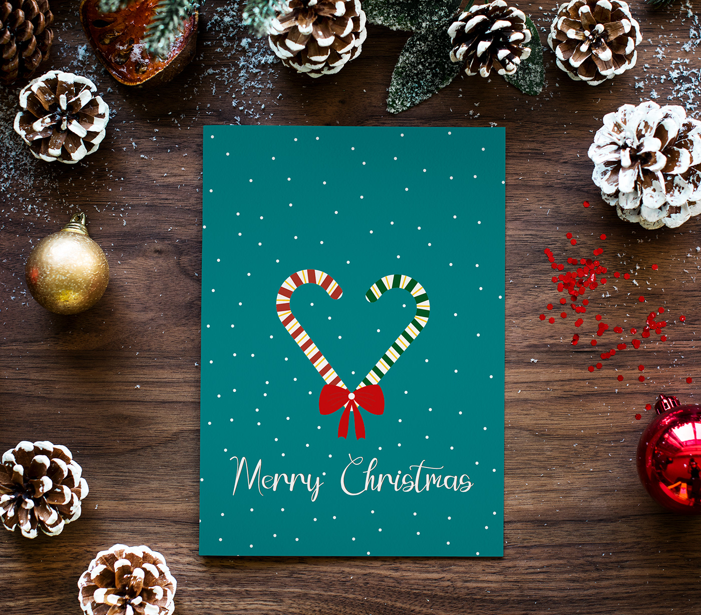 adobe illustrator Christmas christmas card Holiday postcard vector