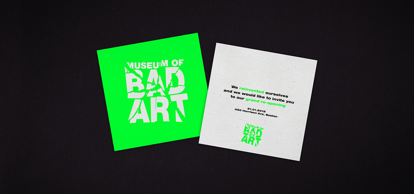 museum bad taste art poster logo DIY process moma Spot