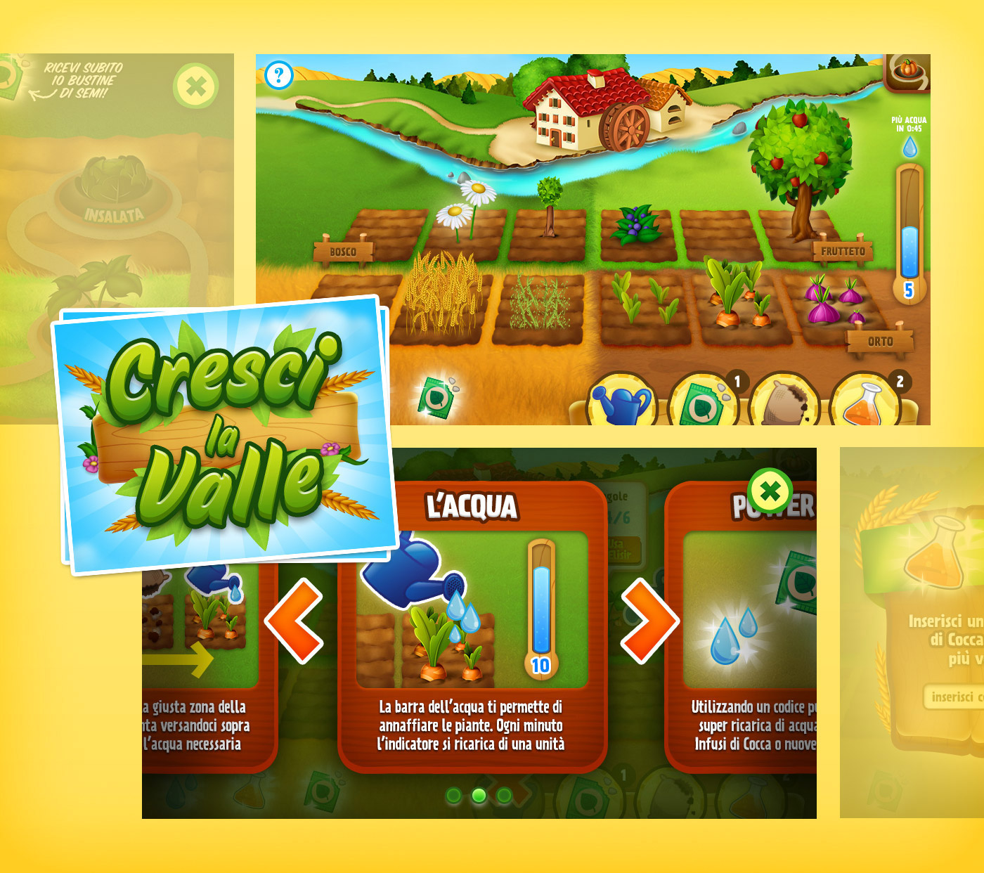kids Website Games HTML5 GAMES  barilla Videogames parallax