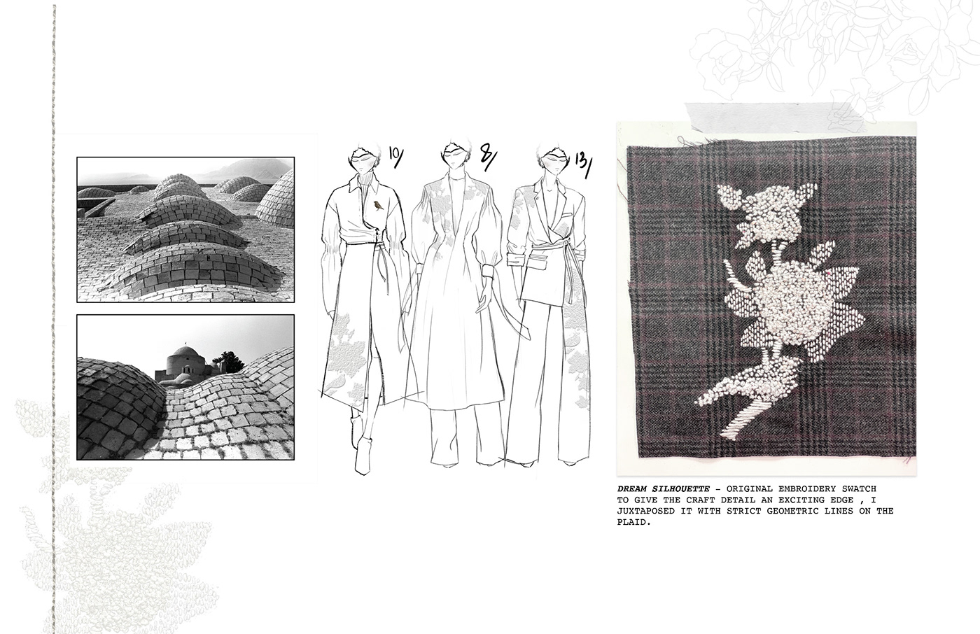 cfda craft design Embroidery fashion design finalist handmade knitted textile yarn