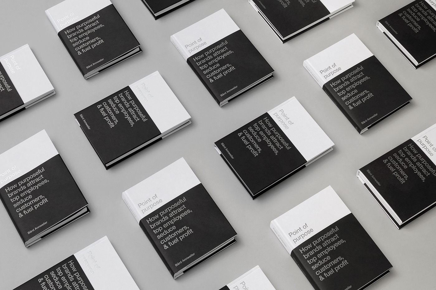 branding  strategy purpose editorial design  brand strategy business book Minimalism swiss typography book design bw
