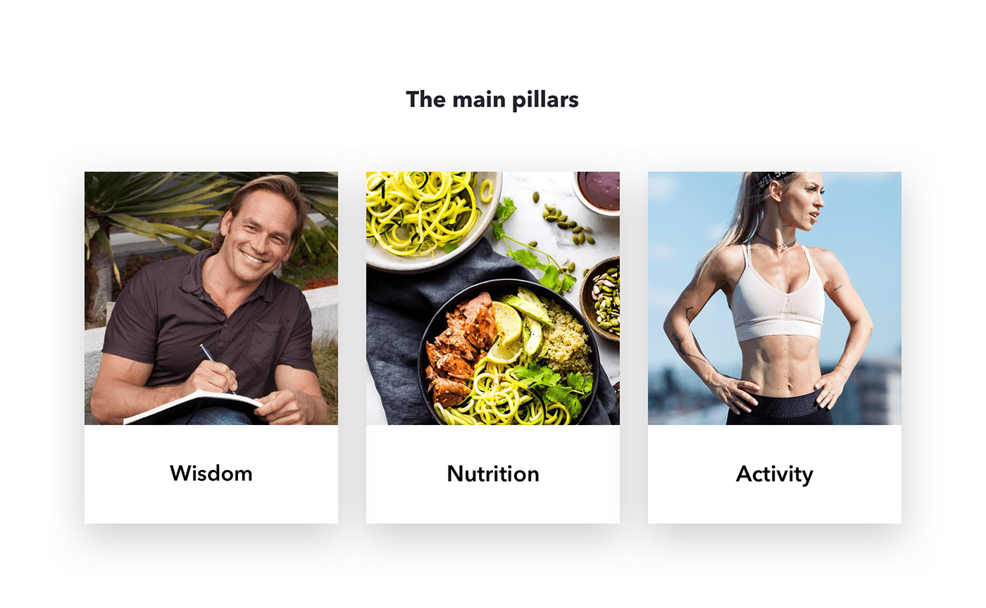 android app branding  healthy ios journey lifestyle product ux Wellness