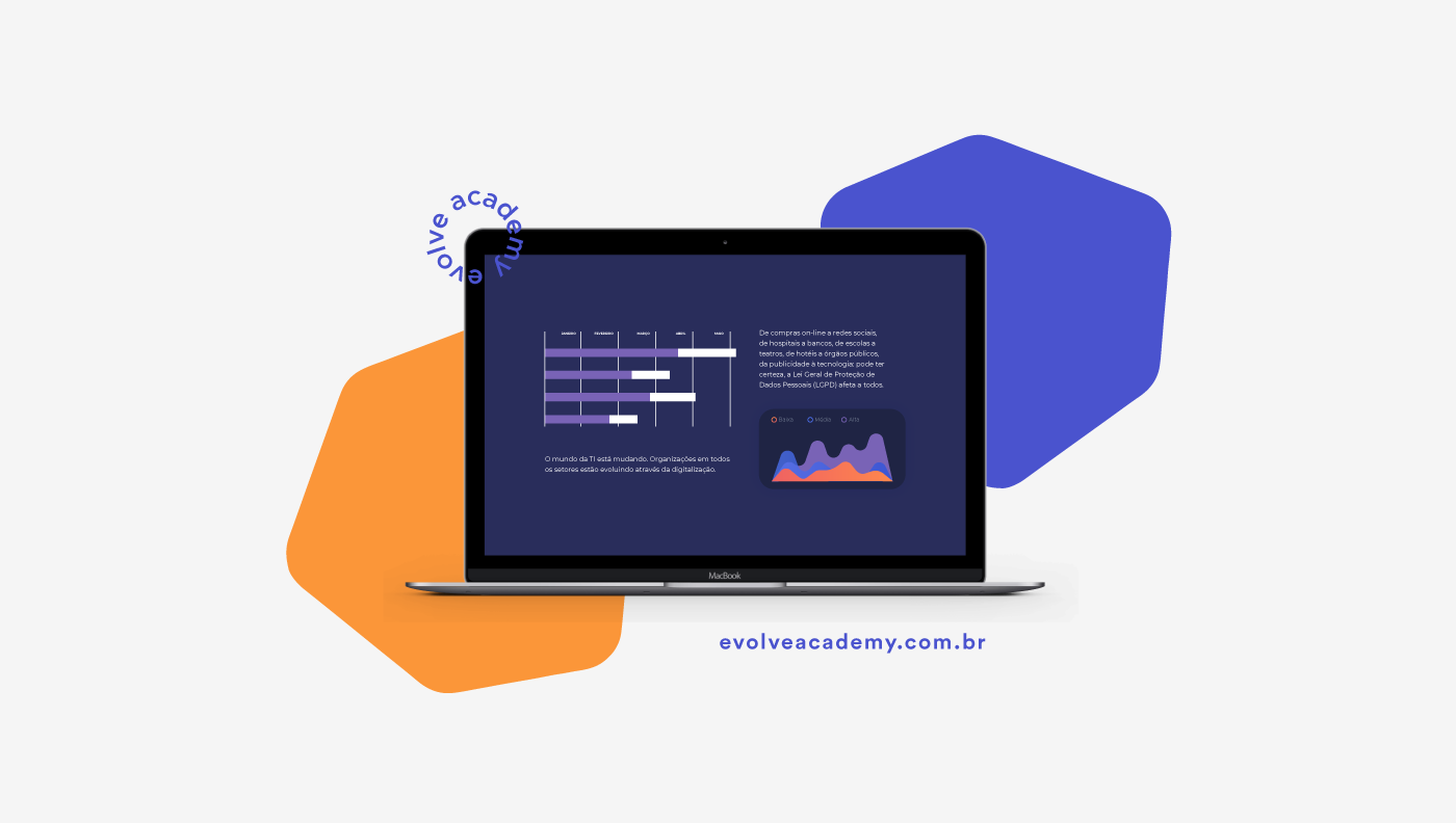 academy branding  Data digital evolve logo Direito Digital Education graphic design 