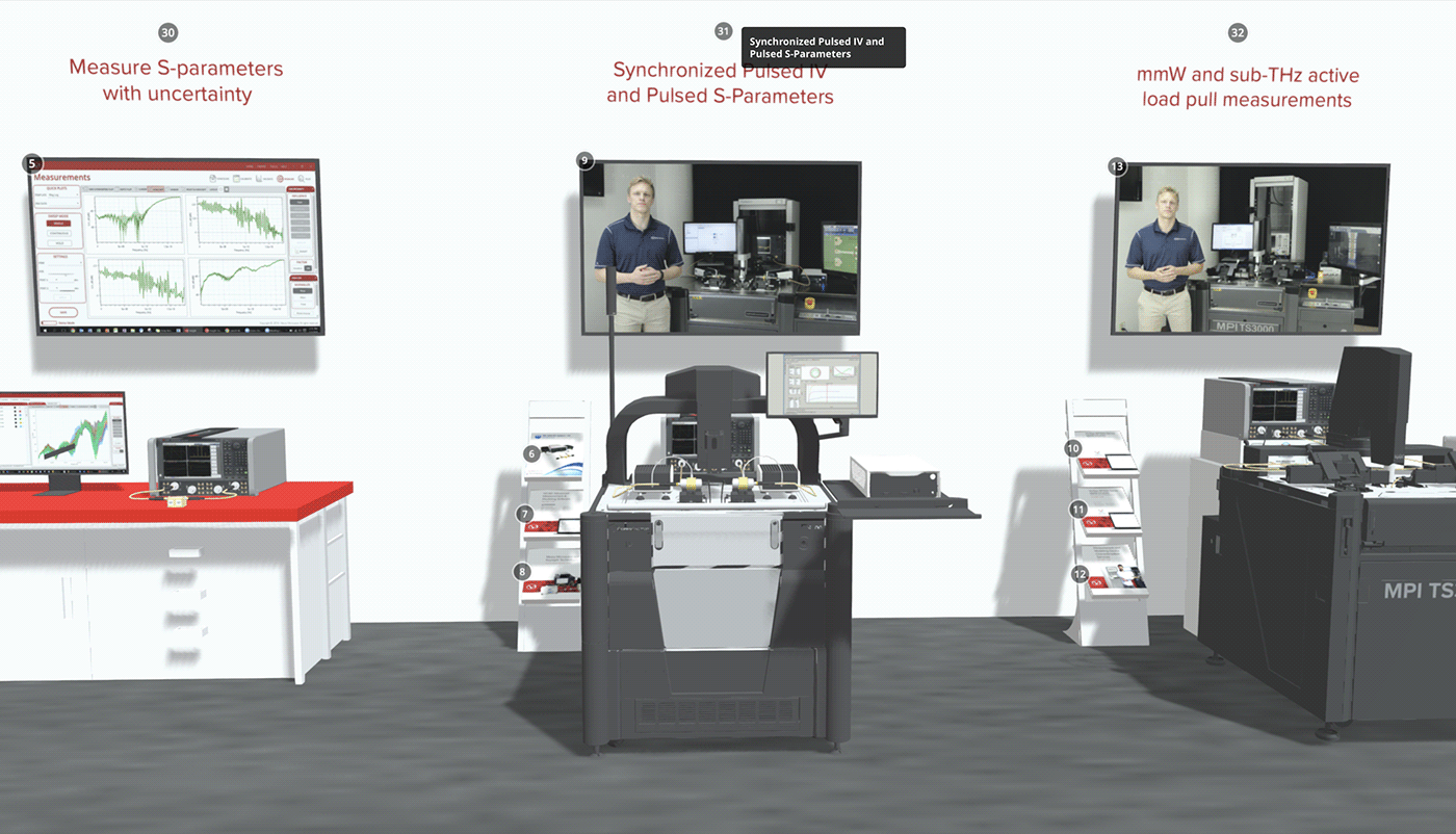 3D 3D model architecture booth design Experience immersive lab virtual vr