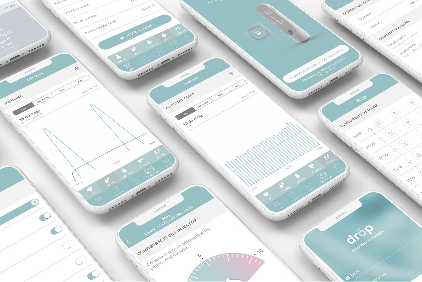 diabetes Health productdesign industrialdesign app graphicdesign designforhealth DiabetesType1 ux UI