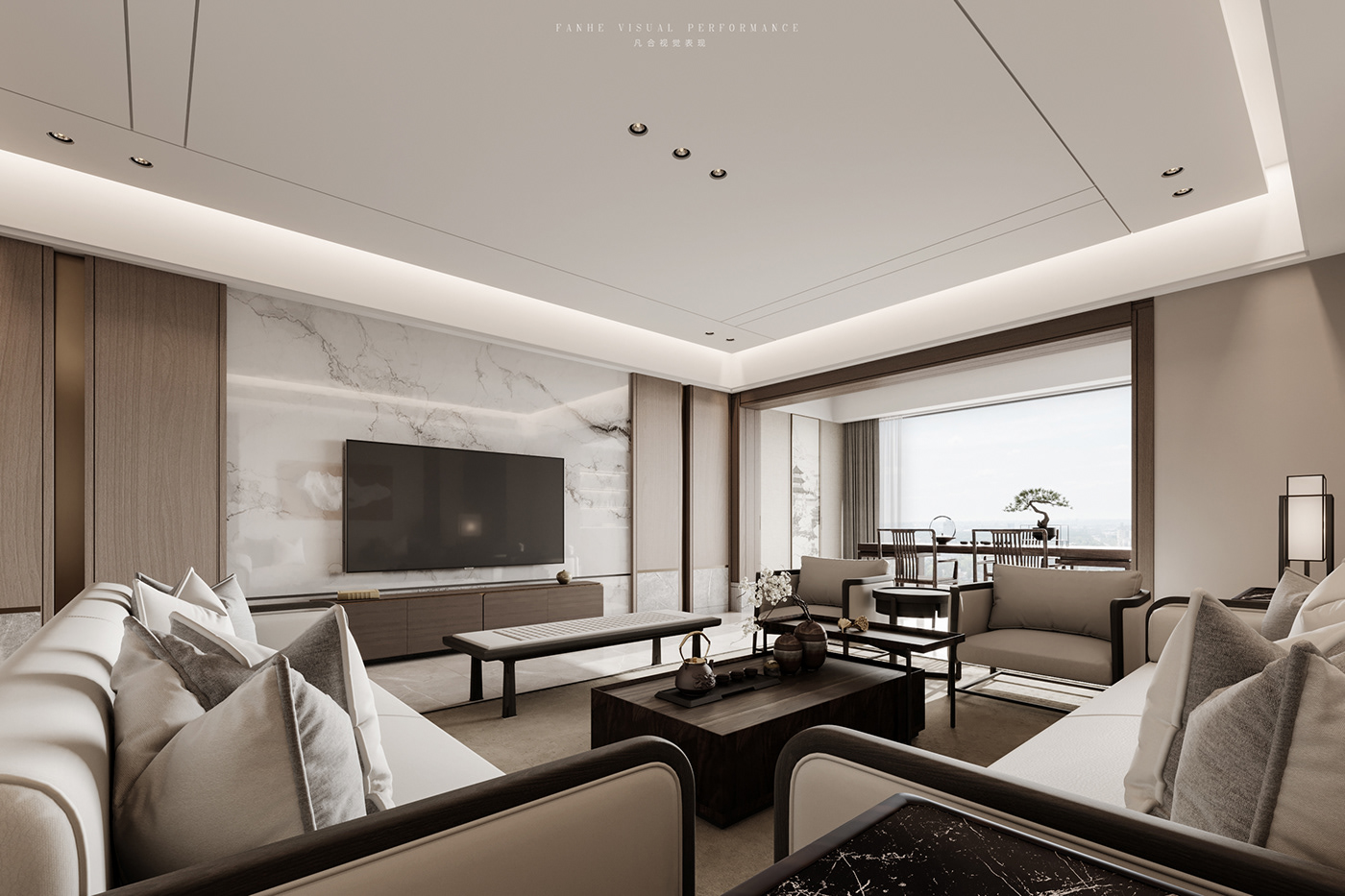 3ds max architecture CGI corona interior design  modern Render visualization vray