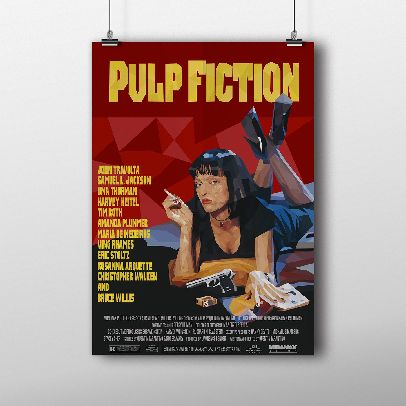 pulp fiction Quentin Tarantino Tarantino poster