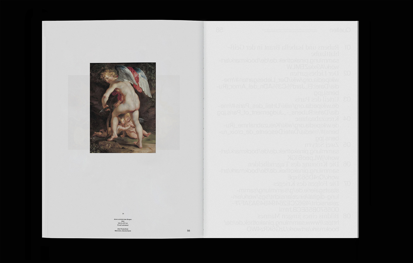 book design editorial graphic graphicdesign Layout magazine print Rubens typography  