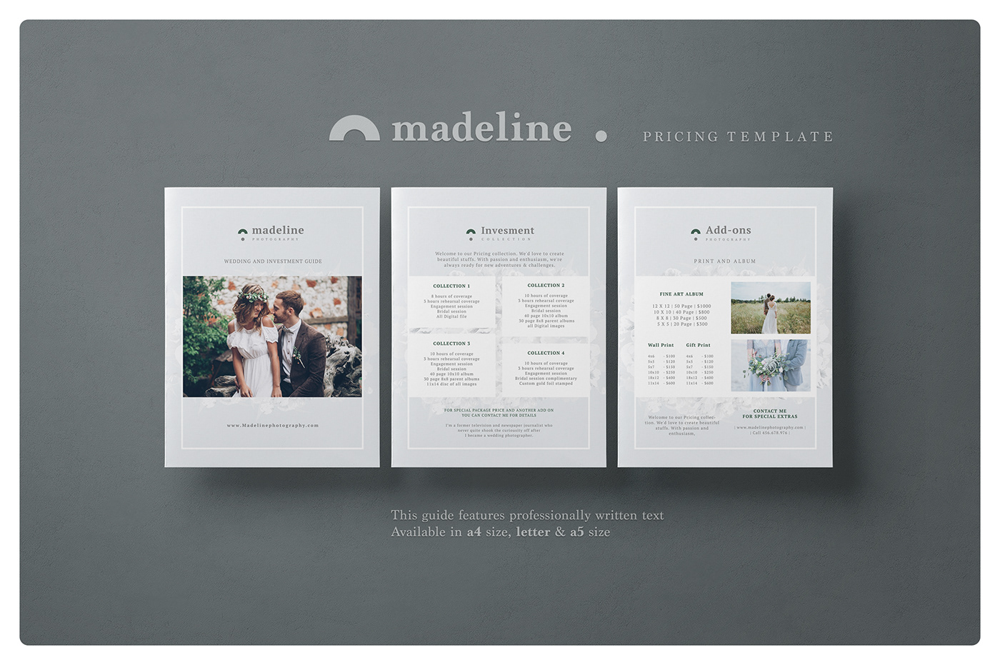 Advertising  wedding template brand campaign marketing   photographer marketing template design campaign
