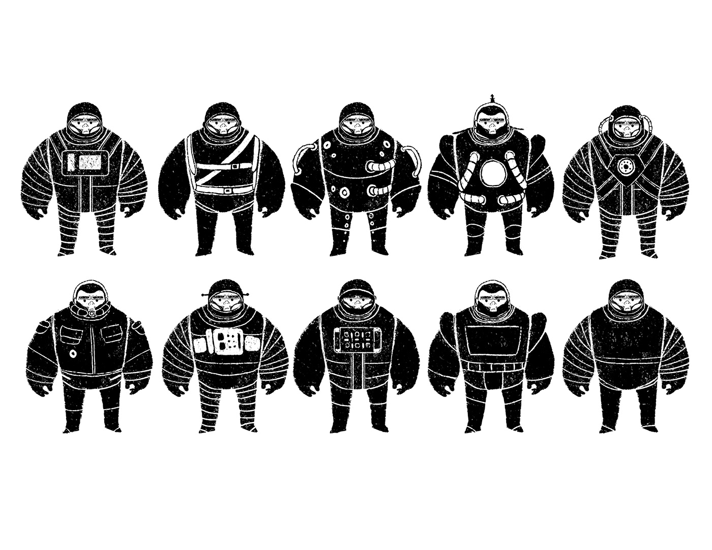 Space  Character design 