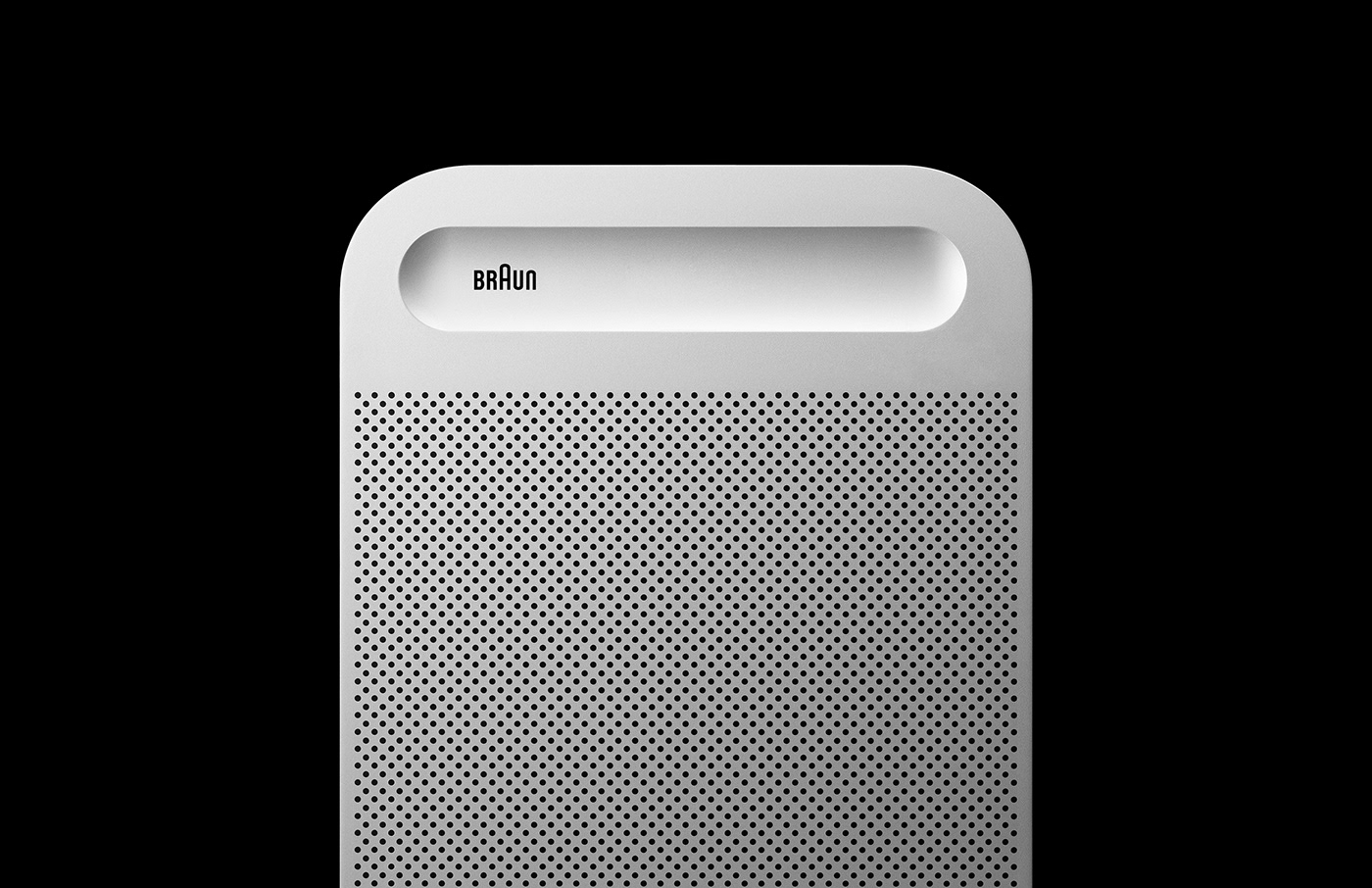 Braun Dieter Rams Speaker designed by designer Kim Seungwoo of industrial design studio VLND.