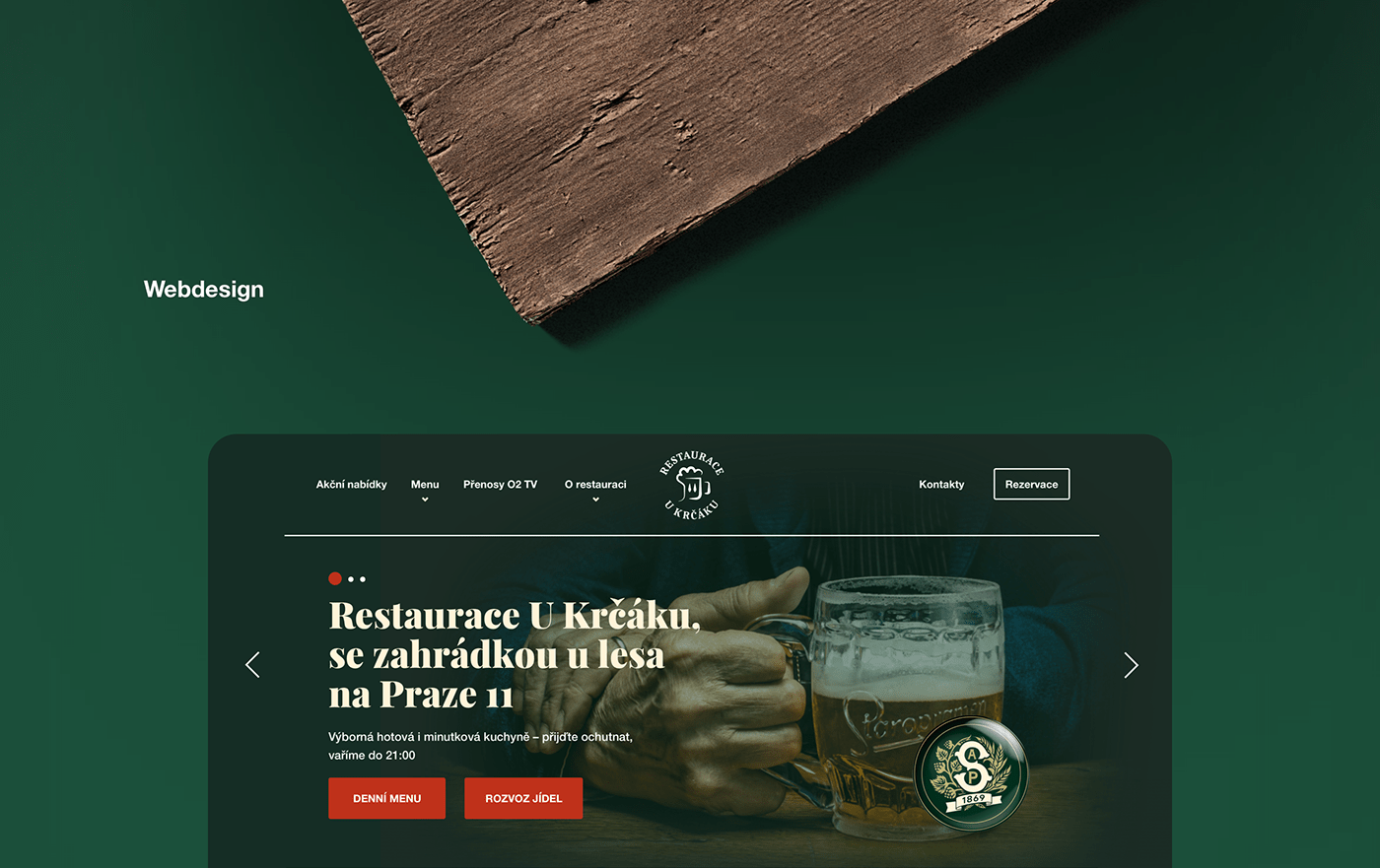 beer flyer restaurant UI ux Web Webdesign wordpress