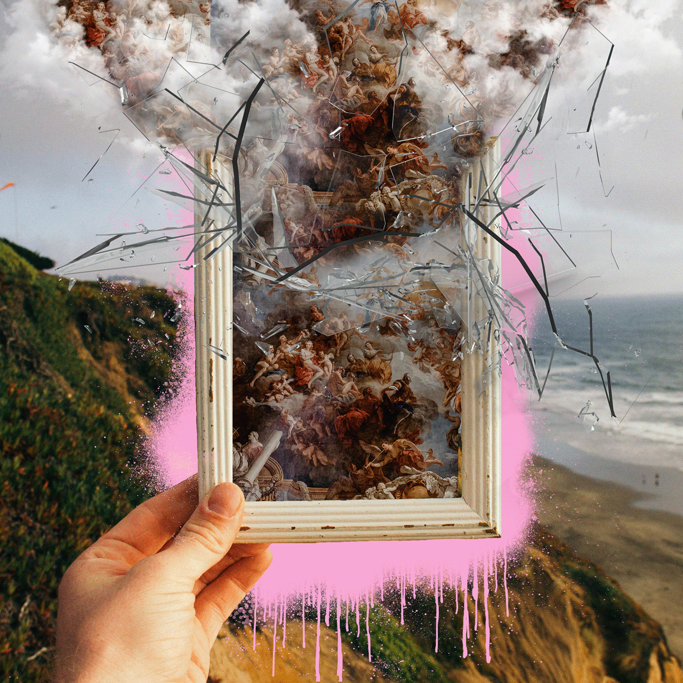 Avante Garde collage collage art daily experimental free ipad pro
