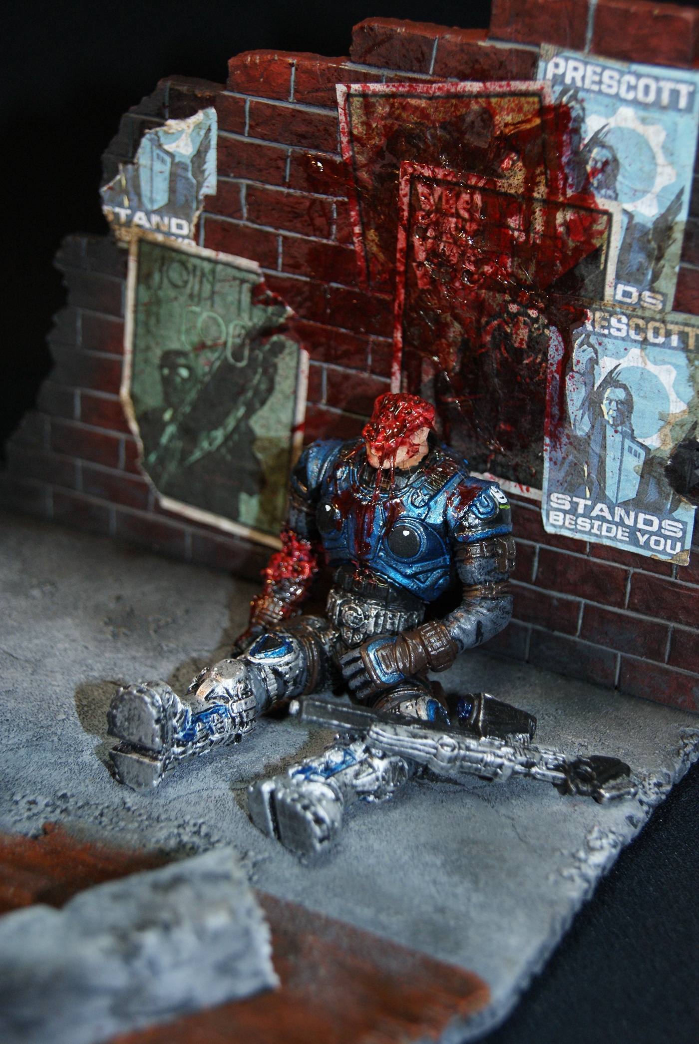 Gears of War Microsoft Video Games Diorama
