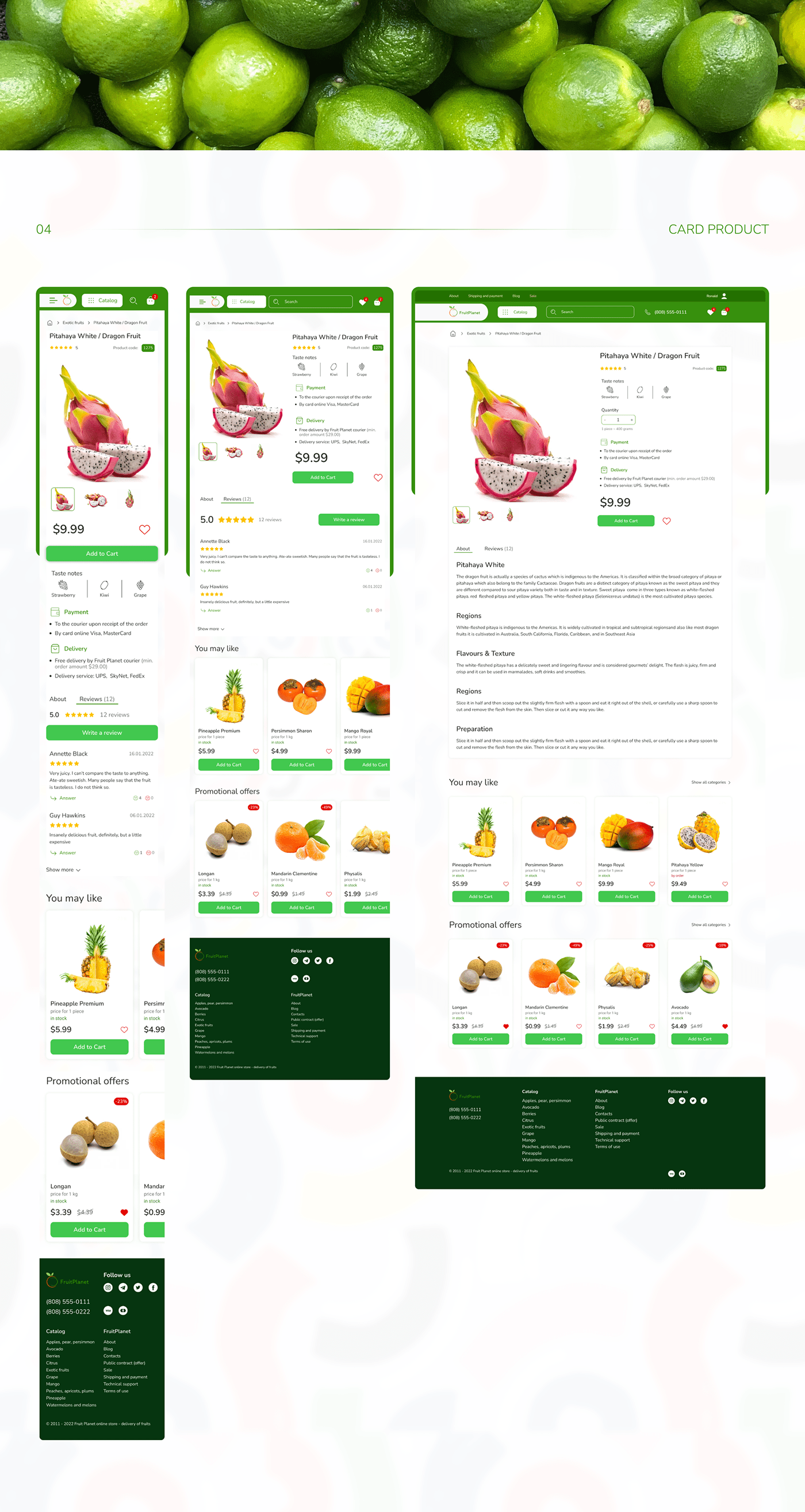 e-commerce Ecommerce ecommerce website Fruit Online shop online store shop UI/UX Web Design  Website