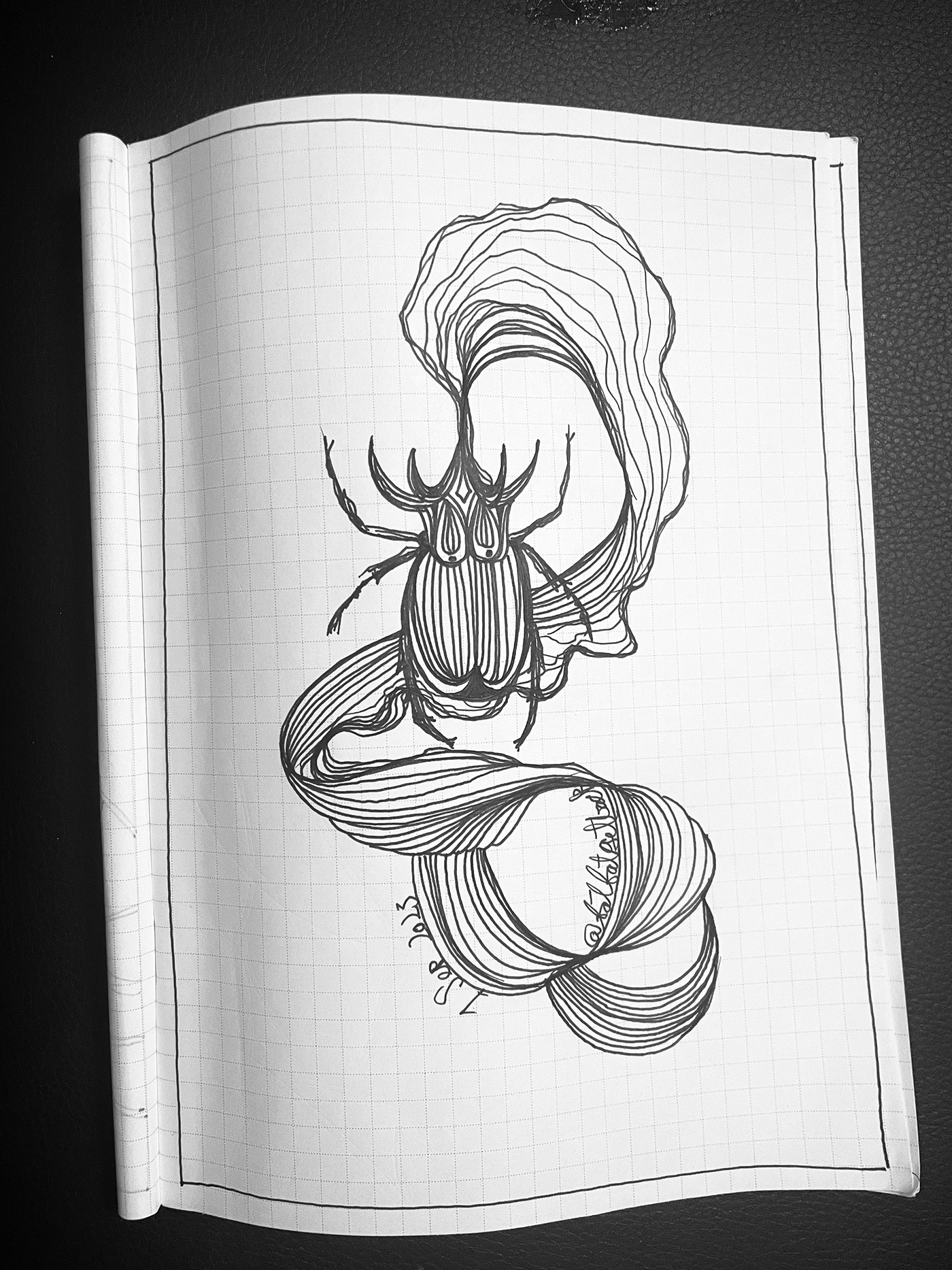 linework lineart linedrawing blackandwhite abstractart monster penandpaper   sketch handdrawings pendrawing art pieces recording fictitious backtopaper blackpen dailysketch fatfatgetback linedoodle paperdrawing quicksketch