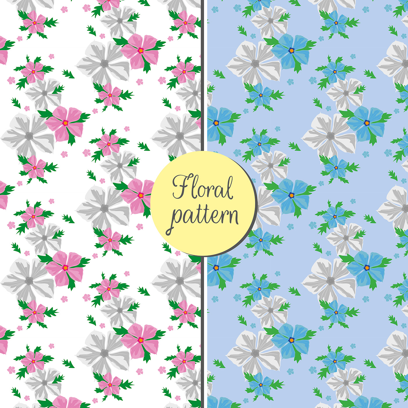 Digital Art  fabric floral floral pattern Flowers pattern Patterns seamless pattern textile vector