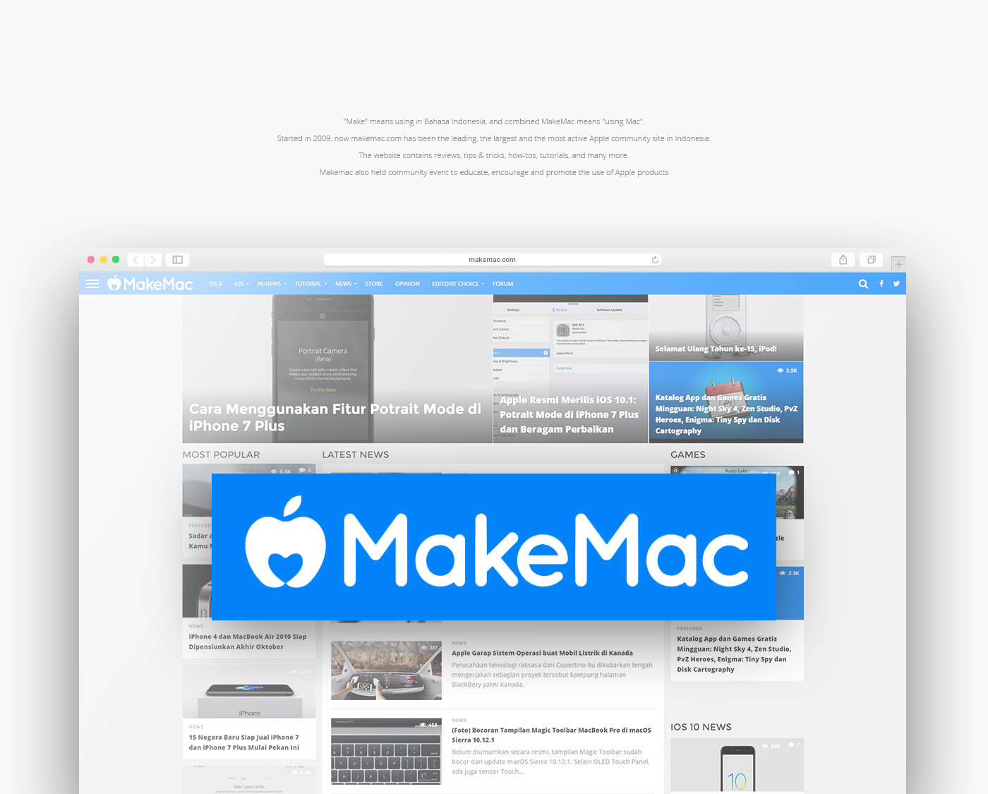 Mobile app mac apple Web software