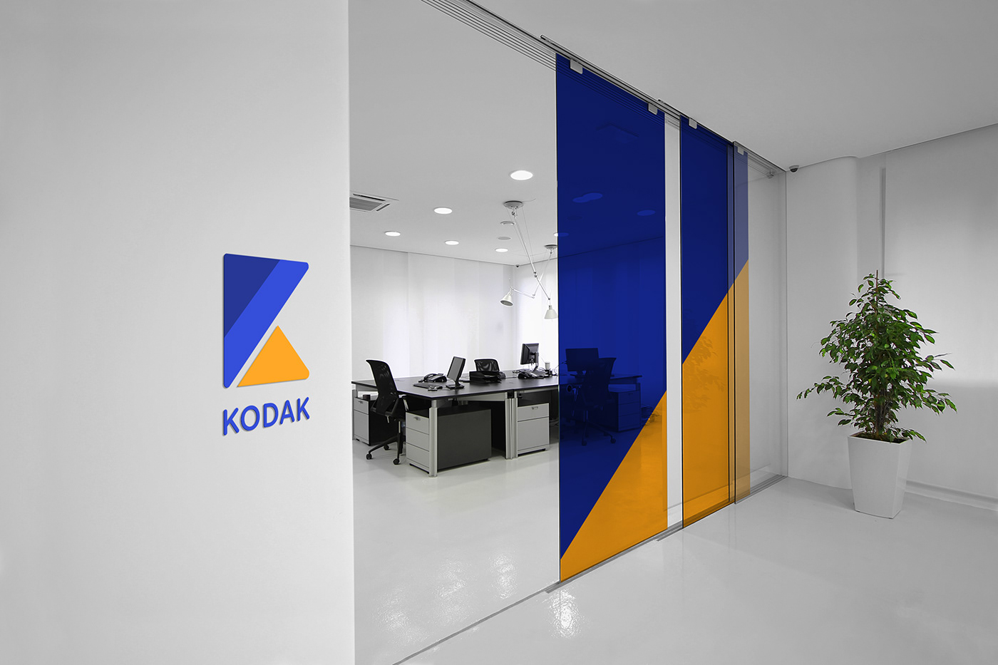 branding  graphic design  guideline kodak rebranding strategy system Website