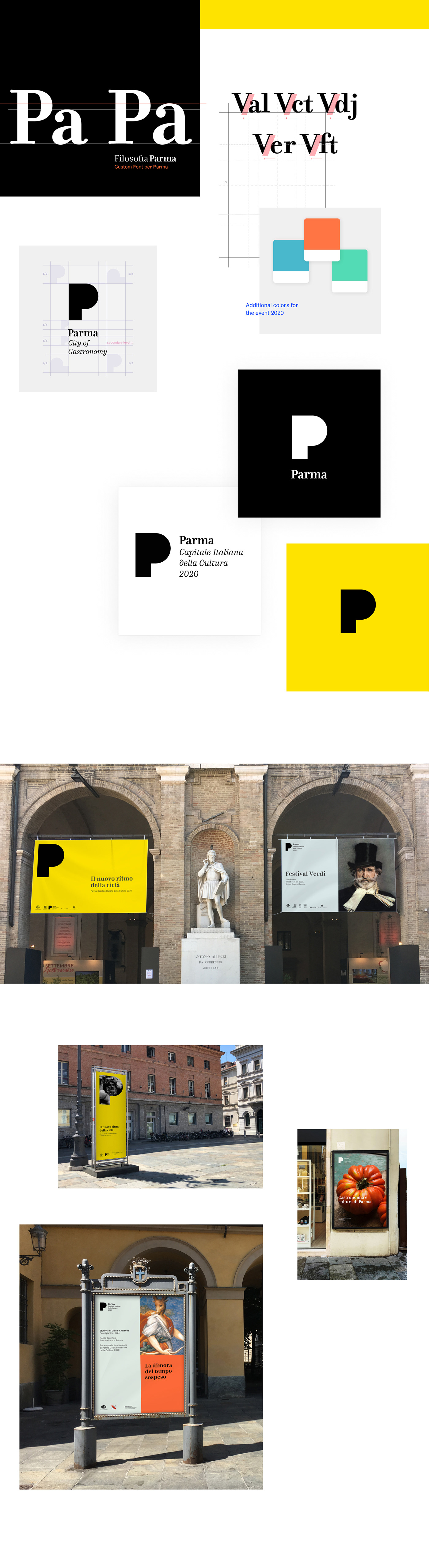 branding  Corporate Design digital guidelines Identity Design Parma print strategy visual language erik spiekermann