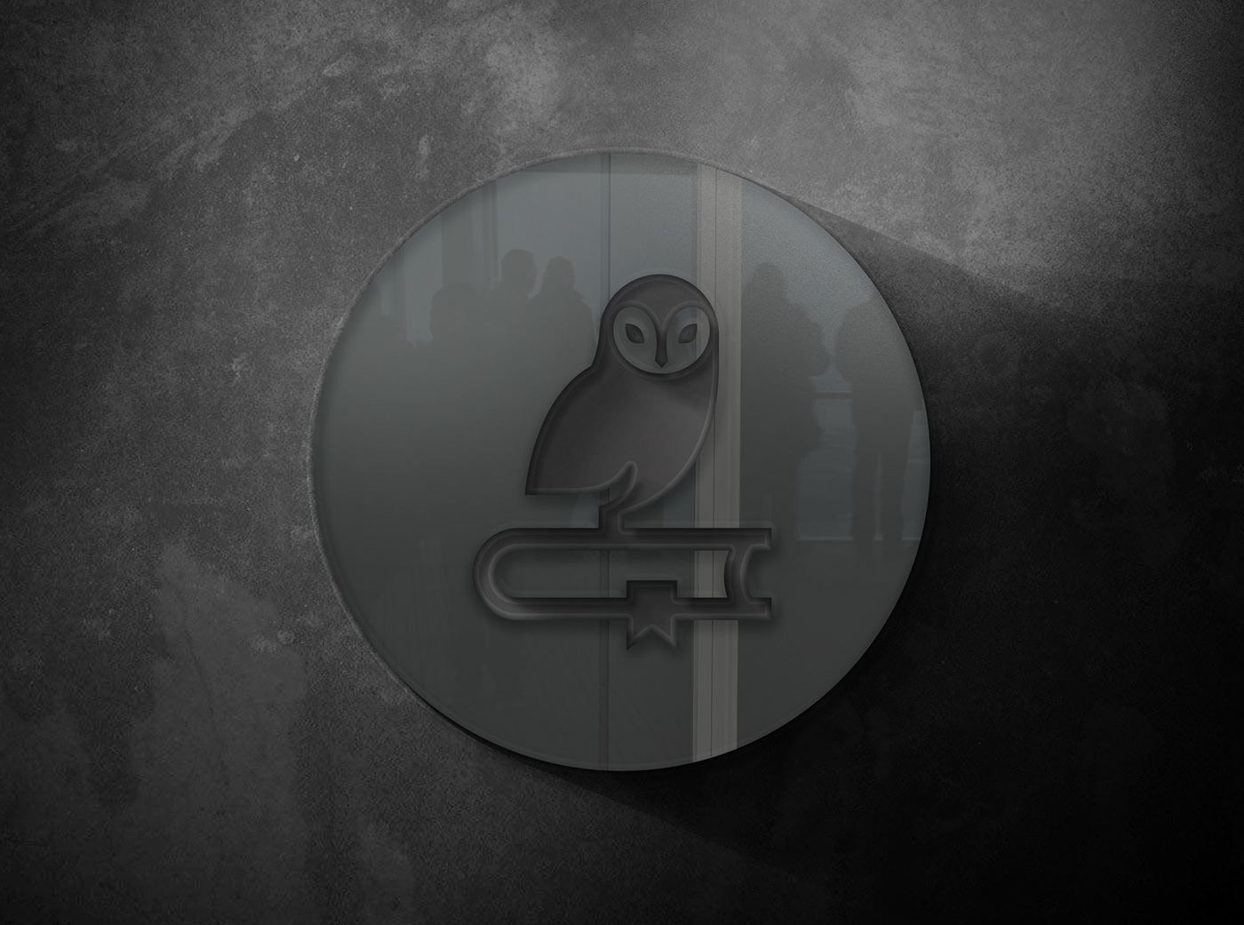 logo Stationery ilustration 3D Icon print typography   manual identity owl