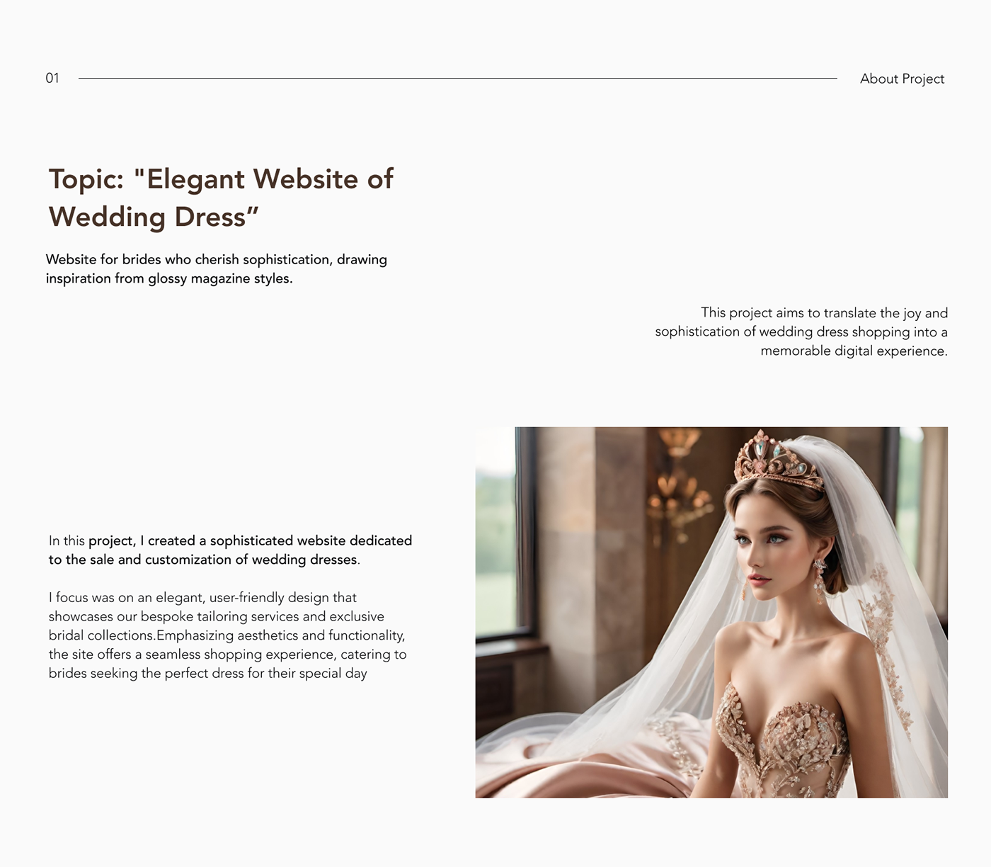 fashion design Web Design  UI/UX wedding ecommerce website Website Design Ecommerce user experience Website wedding website