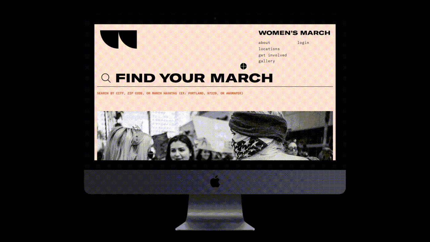women women's march branding  graphic design  design typography   Identity System graphicdesign adobeawards