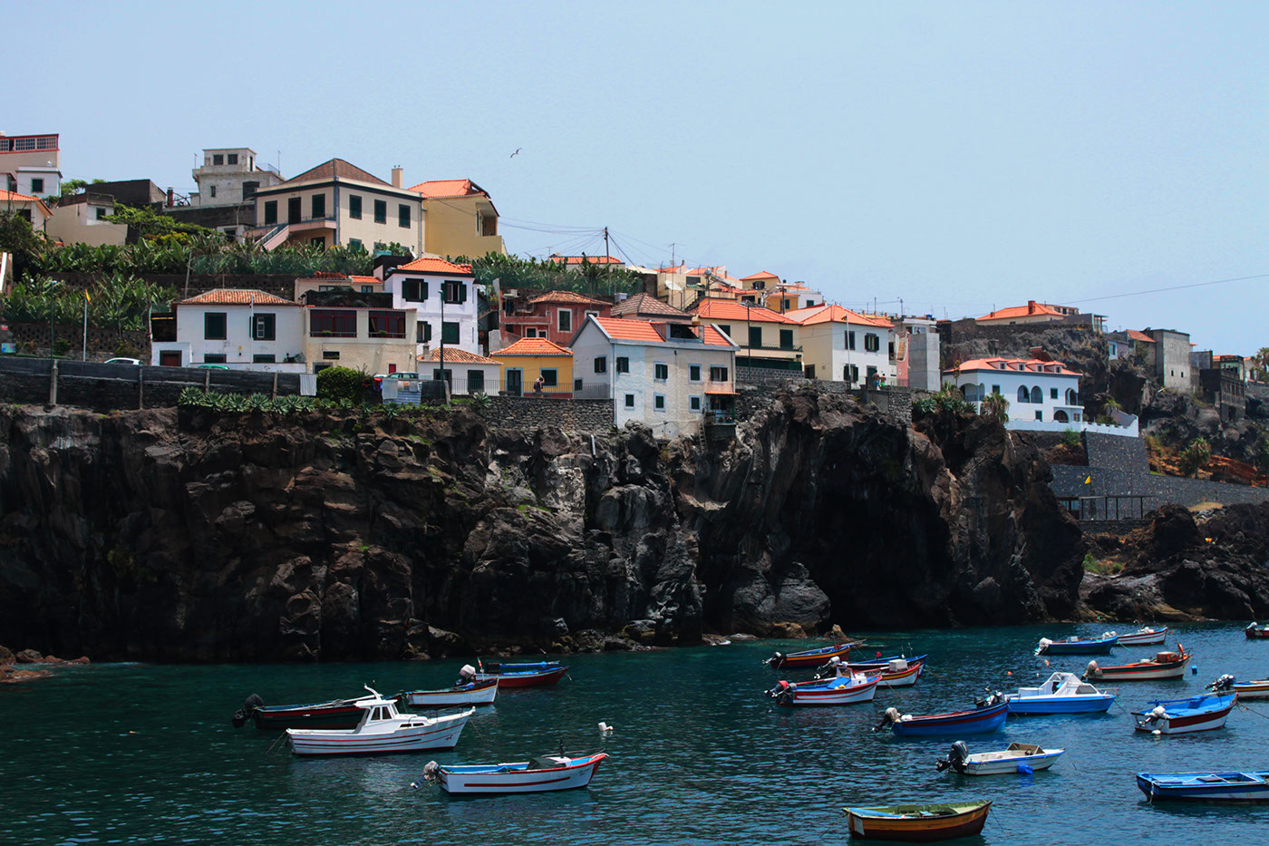 Madeira Portugal Canon camara lobos houses Nature sea Landscape