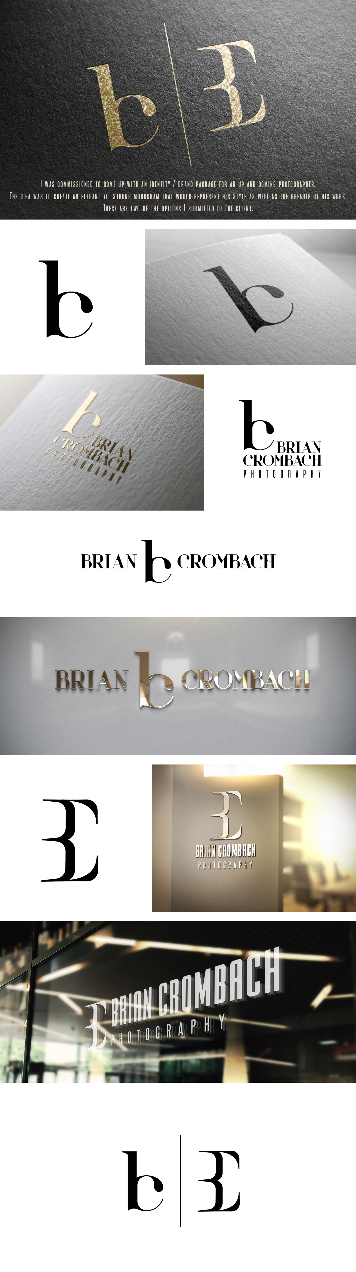 logo branding  identity monogram marketing   photographer Photography 