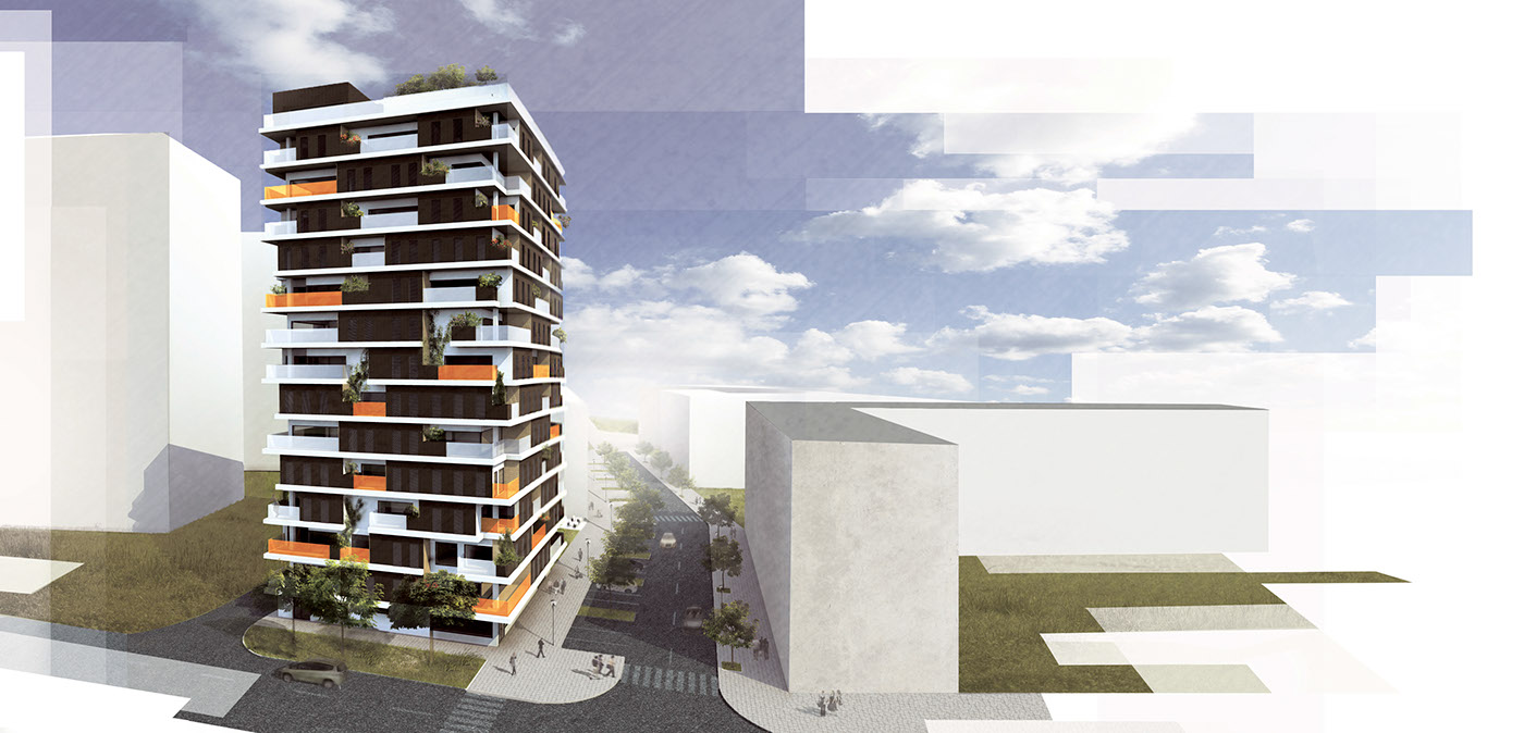 architecture variability dwelling housing residential HIgh-Rise Stackable replicable design