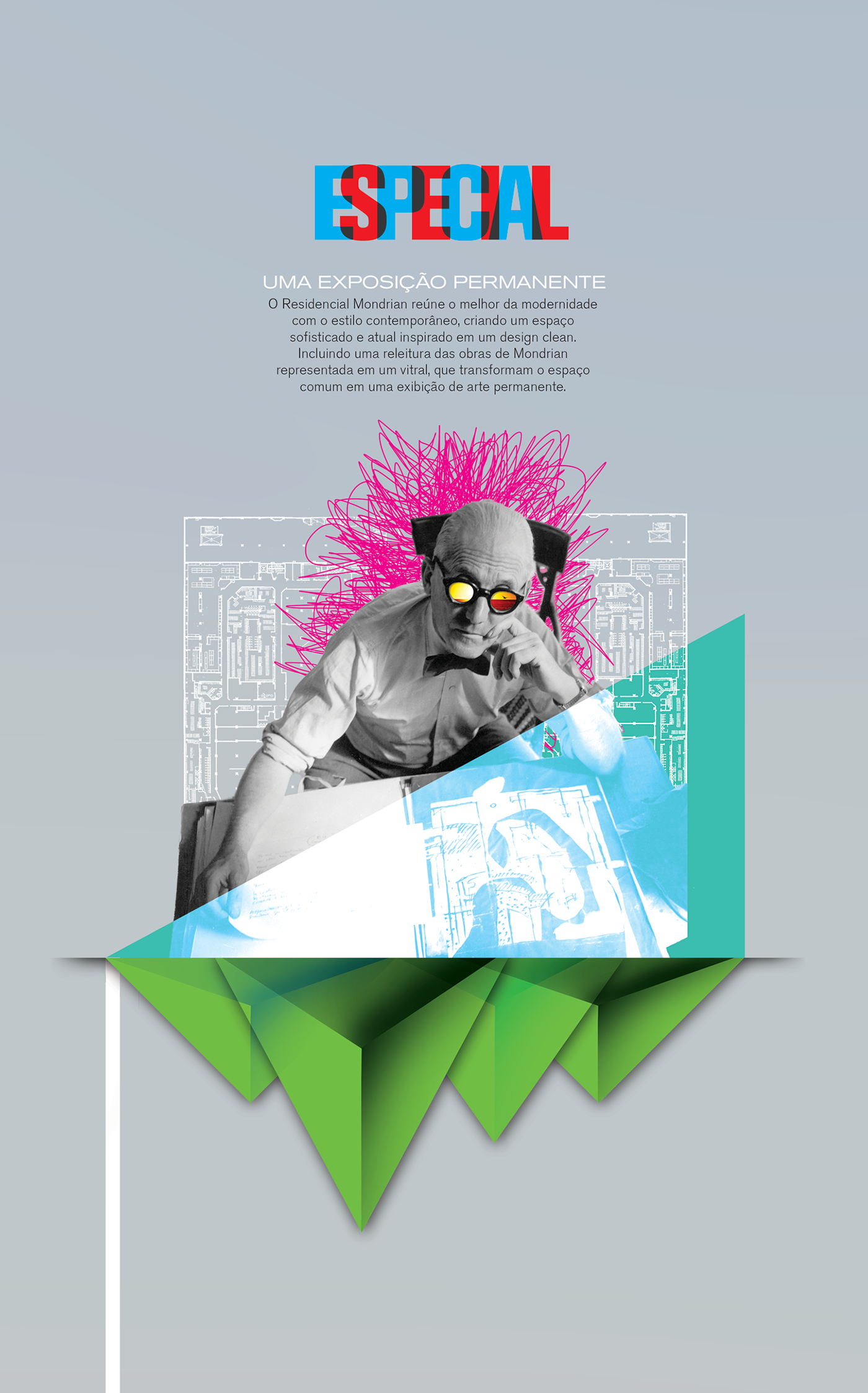 breslau 3D building brochure collage