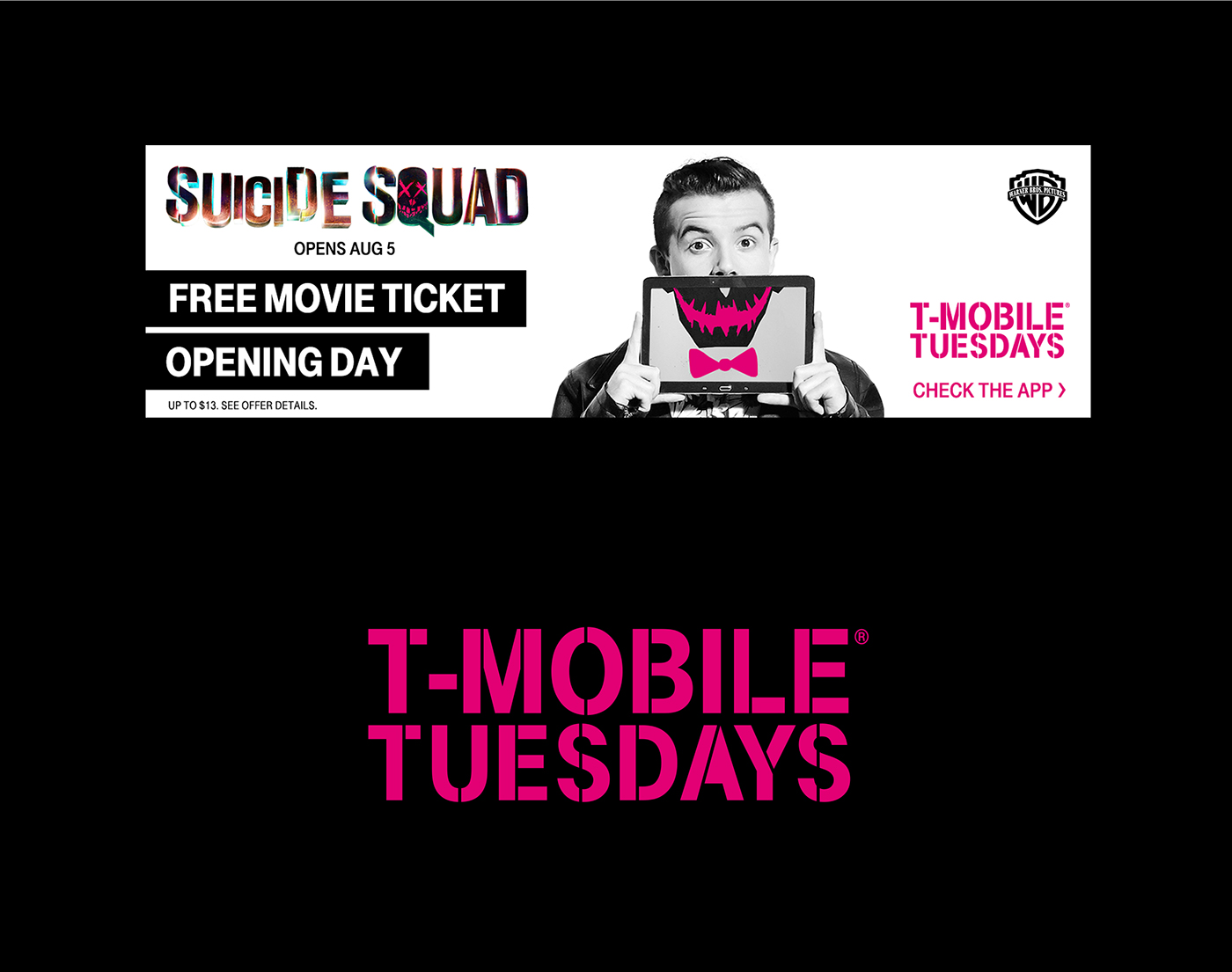 Adobe Portfolio T-Mobile mobile Advertising  Tuesdays Get Thanked