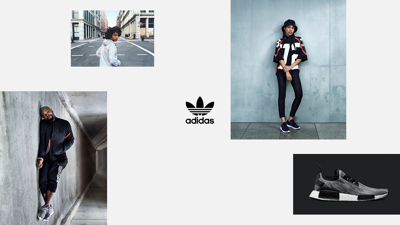 adidas adidas originals campaign footwear Elena Miska Layout Global Fashion  future streetwear