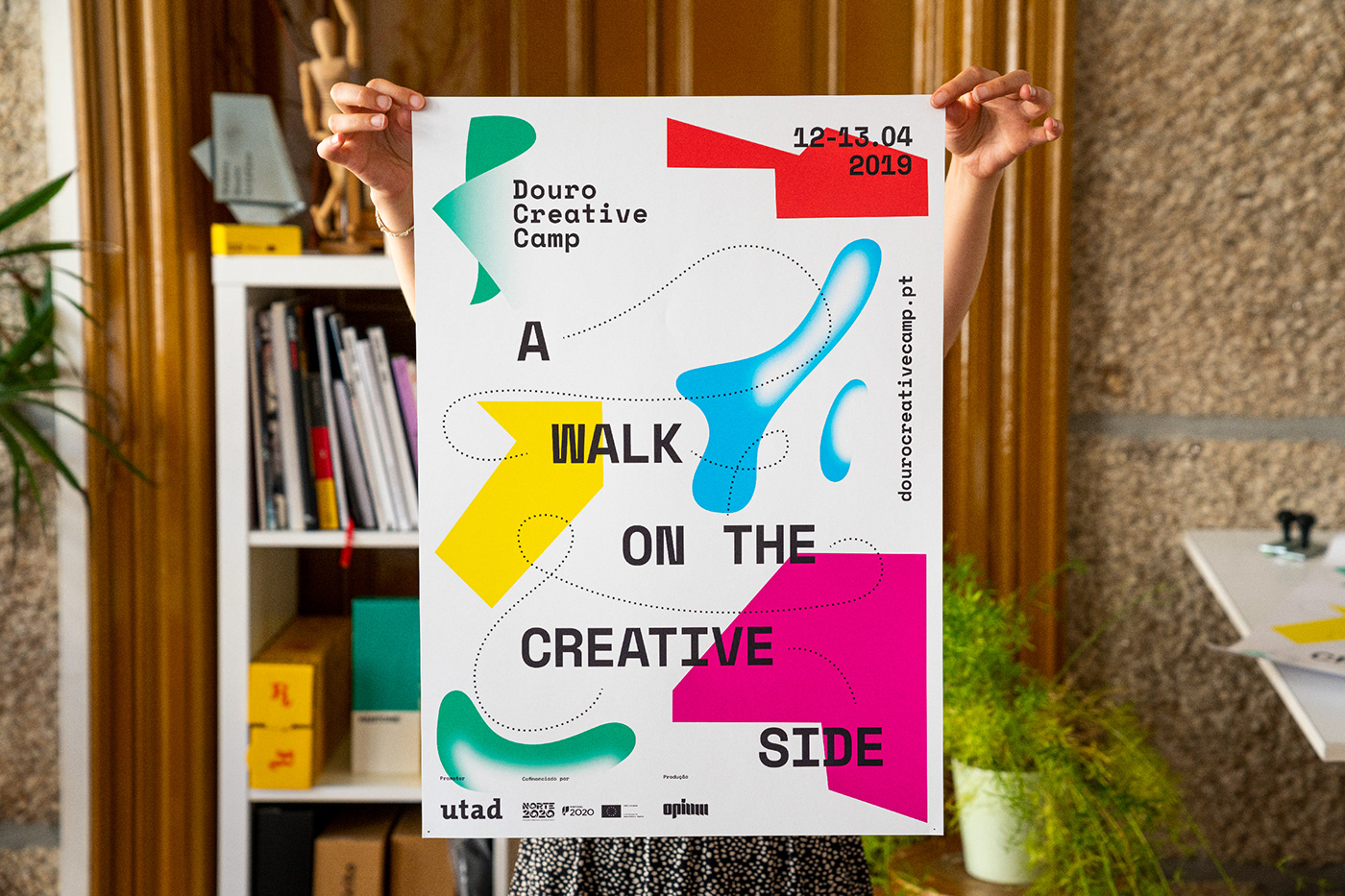 branding  design Douro dourocreativehub flyer graphic identity Lateral poster Web
