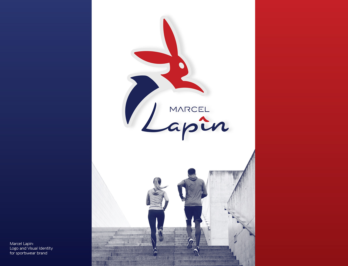 branding  France logo graphic design  lapin logo Logotype sports sports brand Sports logo venturini
