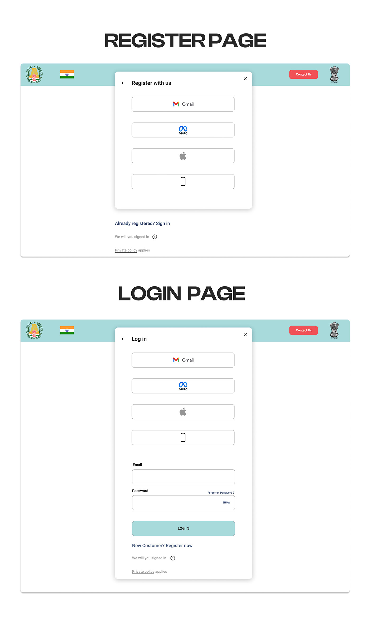 redesign Website landing page tnstc Bus Booking App Figma Web Design  ux/ui redesgin Bus Booking
