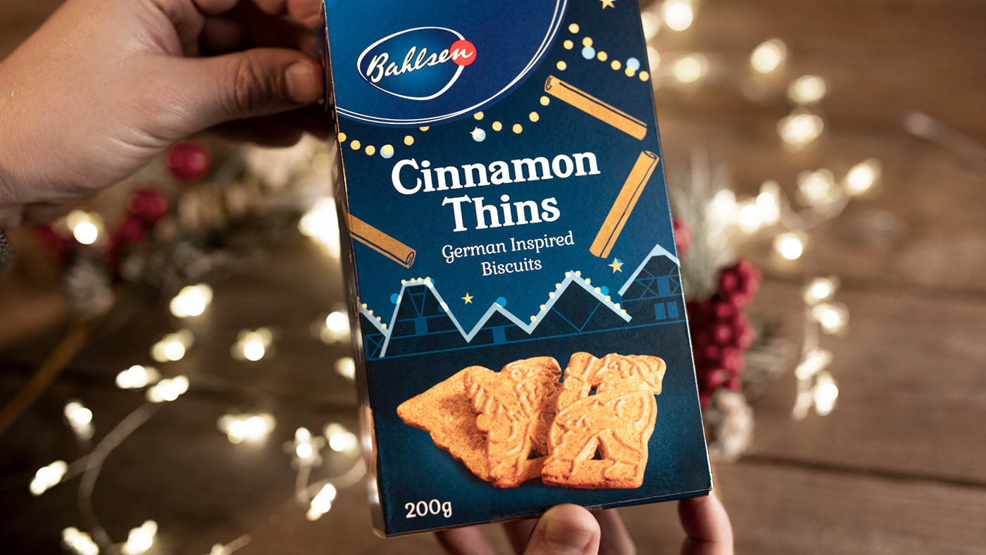 biscuit branding branding  Christmas Branding christmas design confectionery branding  FMCG Branding ILLUSTRATION 
