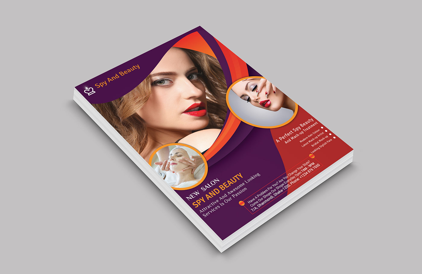 SPA AND BEAUTY flyer Spa beauty beauty salon skinn therapy spa poster Spa Promotion beauty care spa flyer