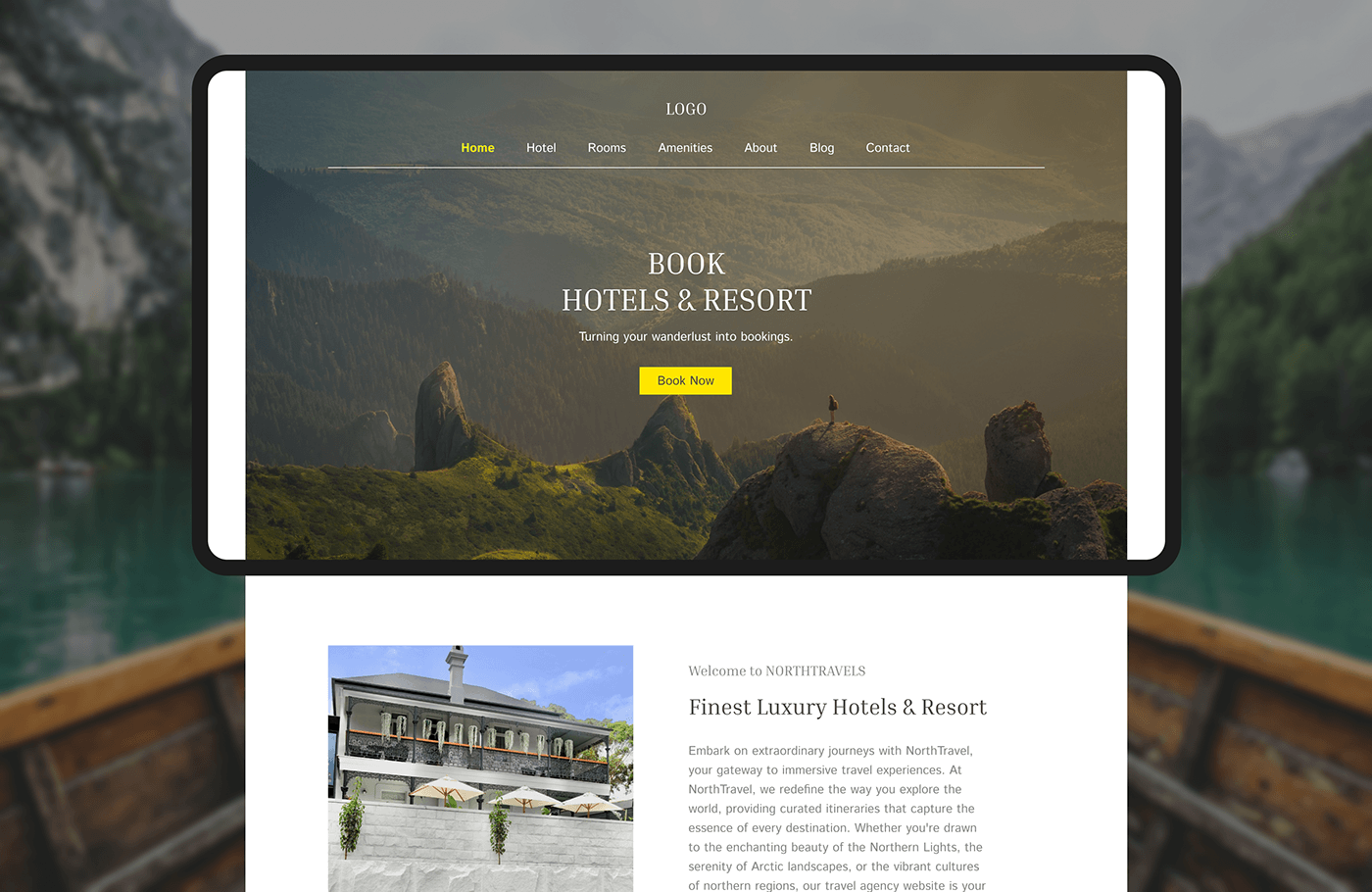 travel agency traveling Travel landing page tourism UI/UX Website Travel Website travel landing page Web Design 