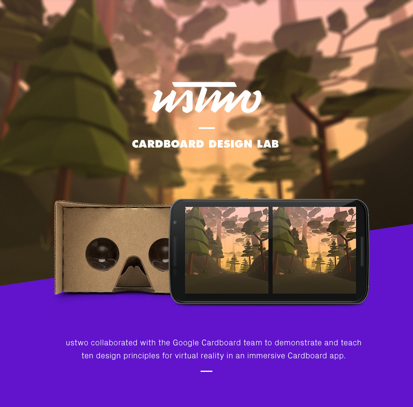 cardboard android Virtual reality 3D google