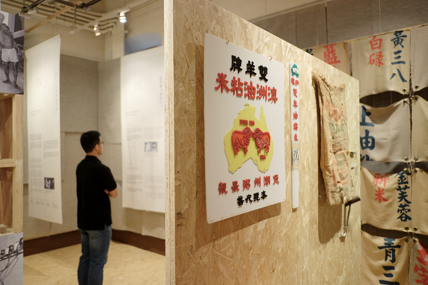 Rice Exhibition  graphic design  visual identity Space  Spatial Design environment inflatable heritage pengguin