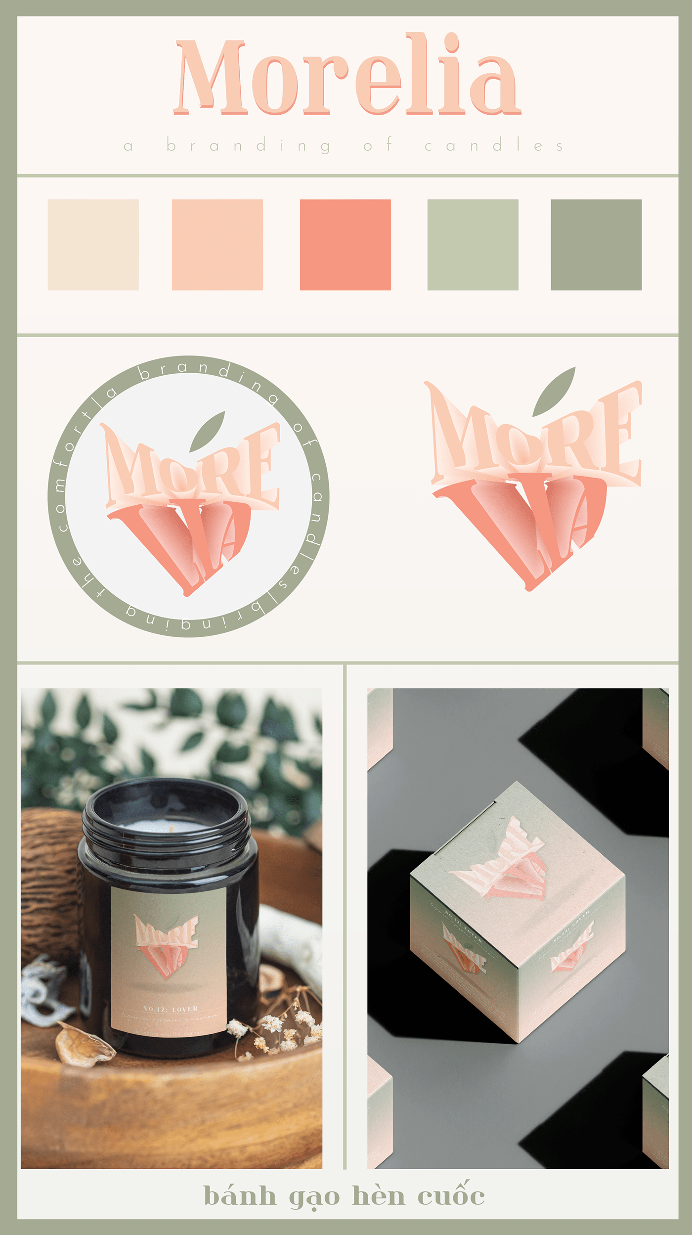 product design  branding  candle