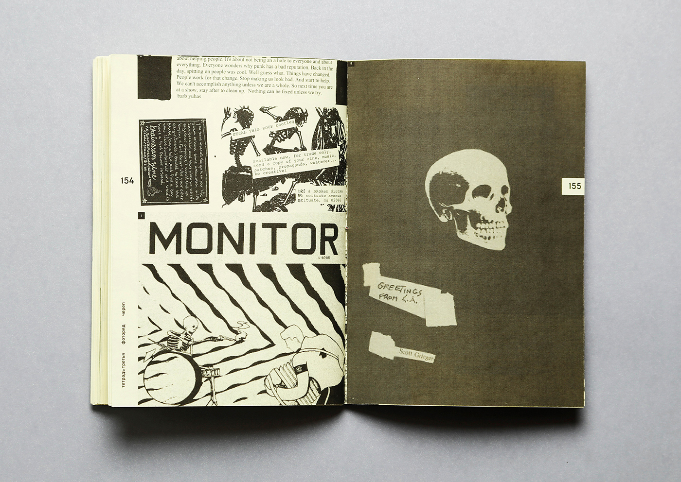 book design DIY editorial design  fan zine music zine punk Zine 