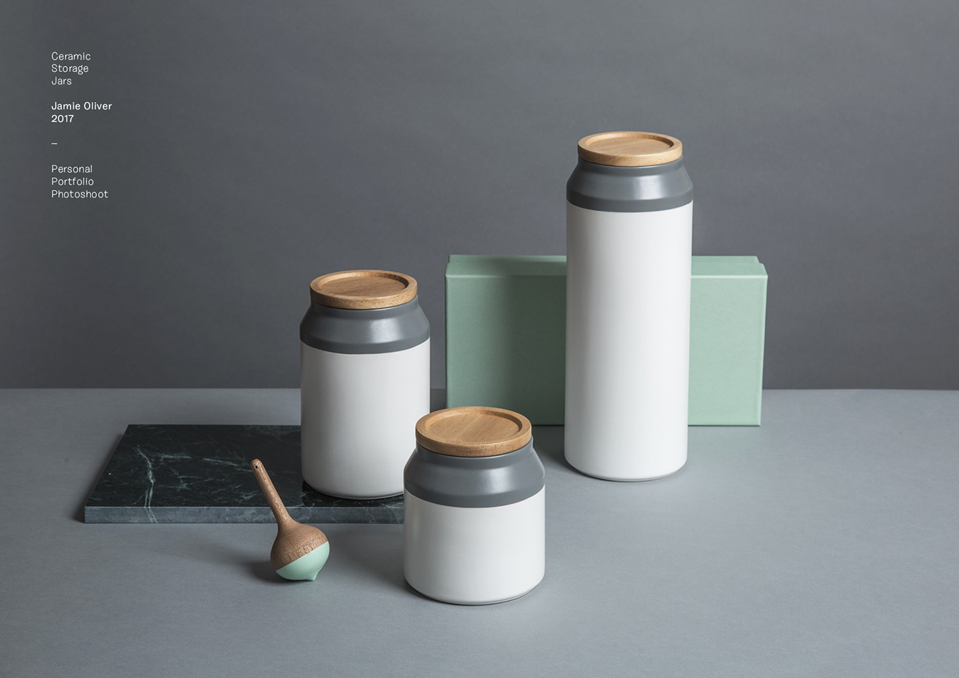 storage jars ceramic jars Jamie Oliver industrial design  design for manufactoring product design 