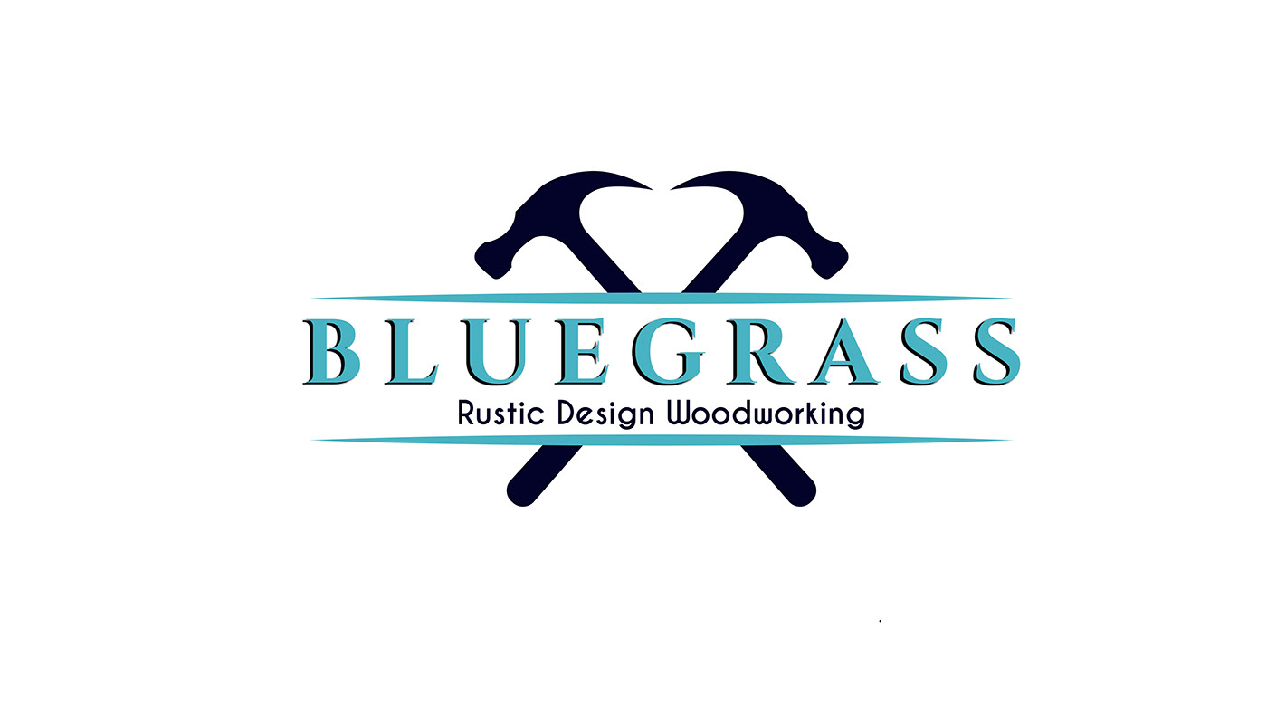 logo Logo Design brand identity Graphic Designer design logo woodworking creative logo Modern Logo bluegrass logo rustic design logo